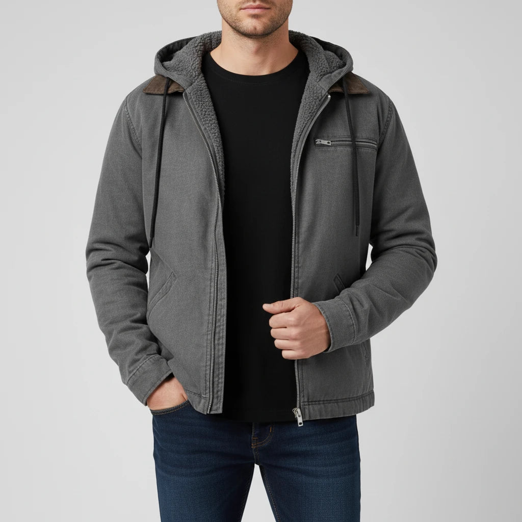Men's Hooded Full-Zip Jacket