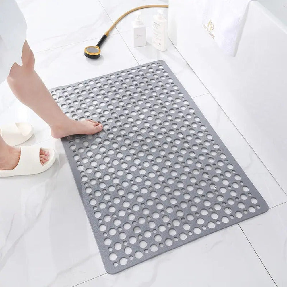 Safe Bath Mat - Non-Slip & Antibacterial Protection