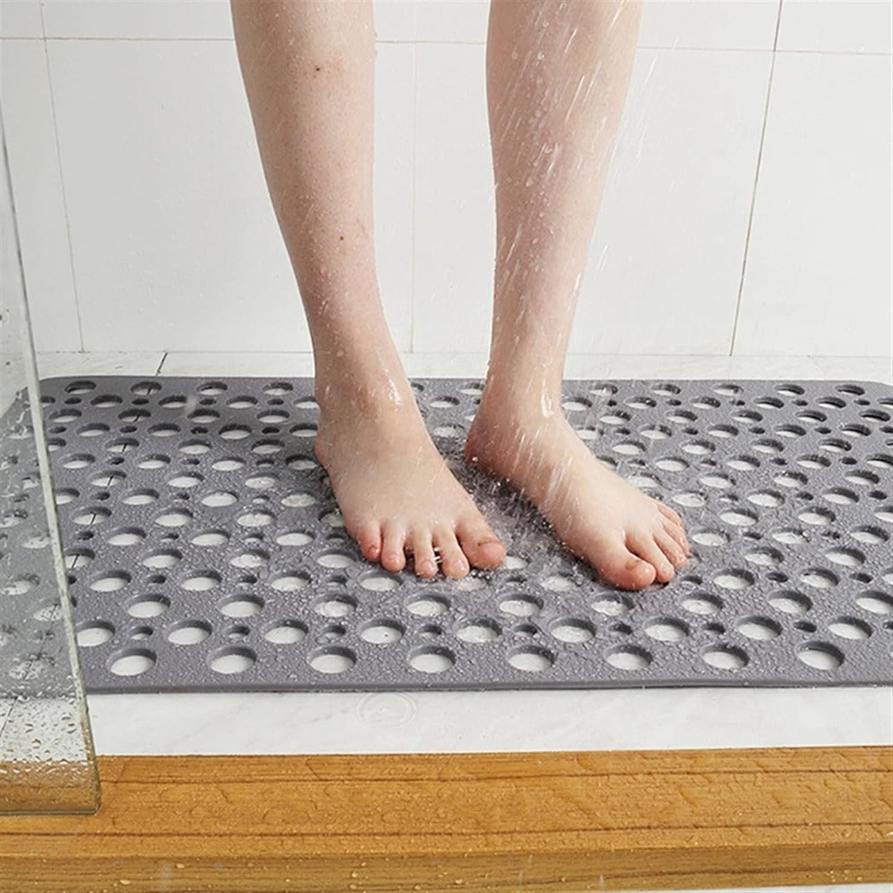 Safe Bath Mat - Non-Slip & Antibacterial Protection