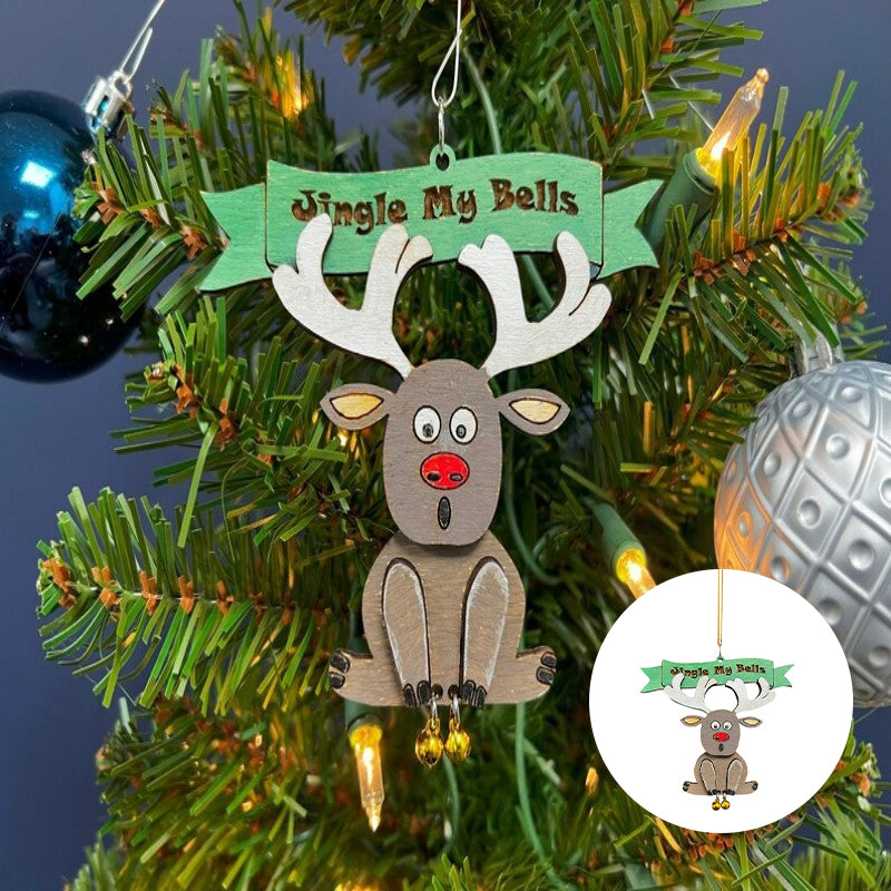 Santa Claus Bell Hanging Ornament