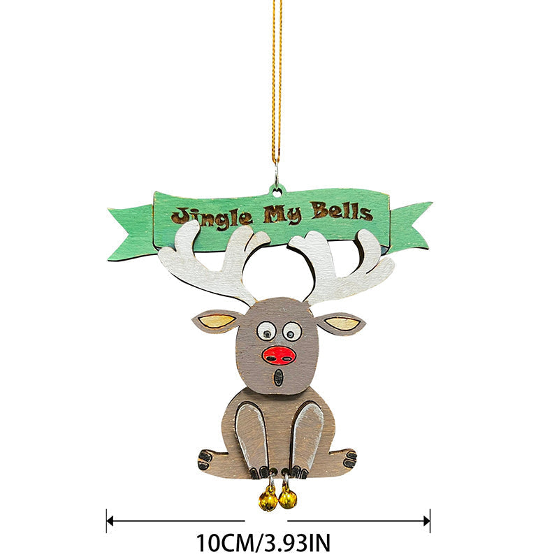 Santa Claus Bell Hanging Ornament