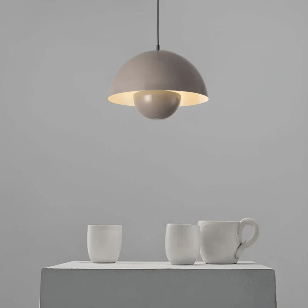 Scandinavian LED Pendant Lamp - Flower Pot Design