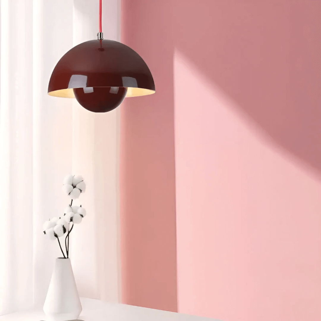 Scandinavian LED Pendant Lamp - Flower Pot Design