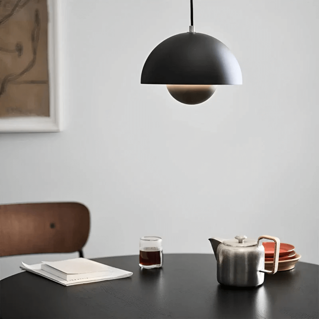 Scandinavian LED Pendant Lamp - Flower Pot Design