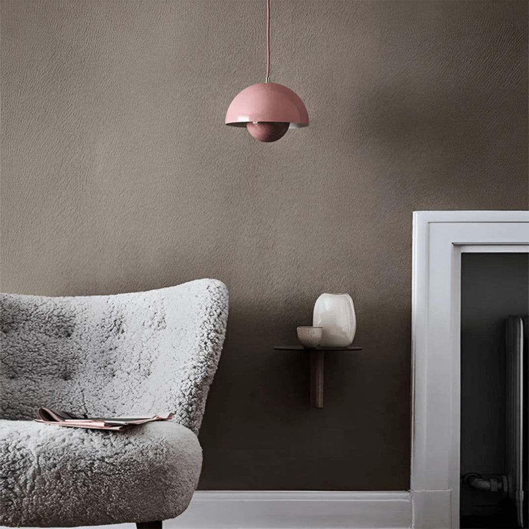 Scandinavian LED Pendant Lamp - Flower Pot Design