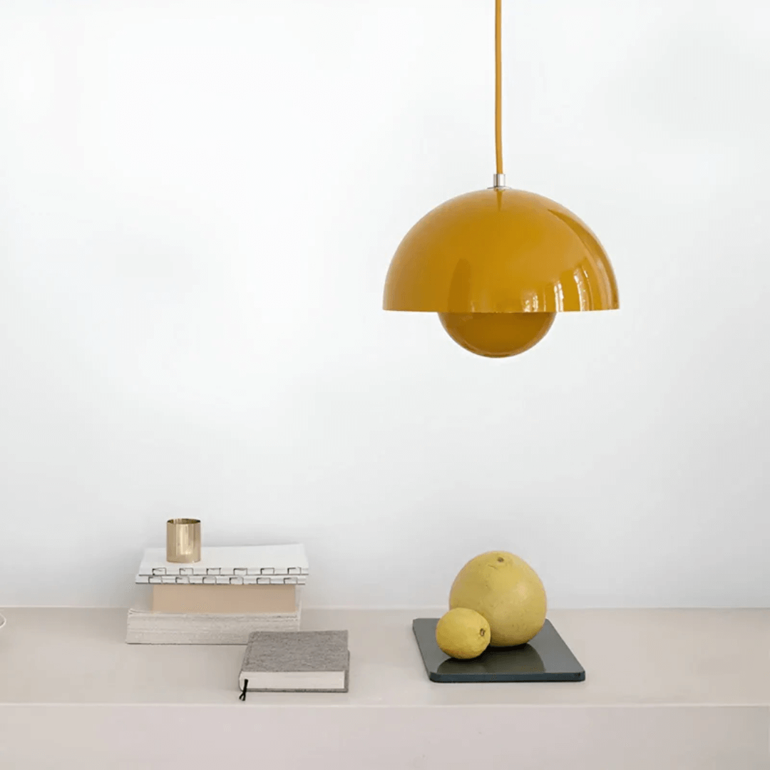 Scandinavian LED Pendant Lamp - Flower Pot Design
