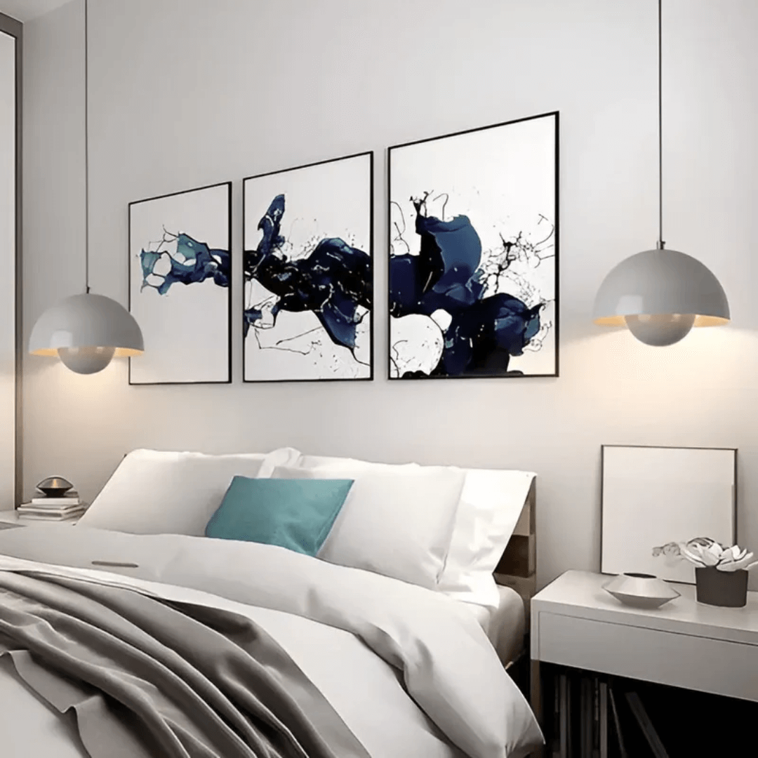 Scandinavian LED Pendant Lamp - Flower Pot Design