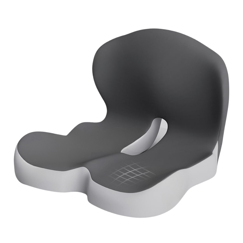 Seat Cushion | Ergonomic Memory Foam Seat Cushion | Pressure Relief & Non-Slip | ErgoComfort