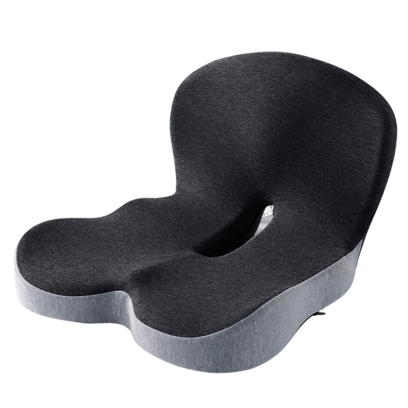 Seat Cushion | Ergonomic Memory Foam Seat Cushion | Pressure Relief & Non-Slip | ErgoComfort
