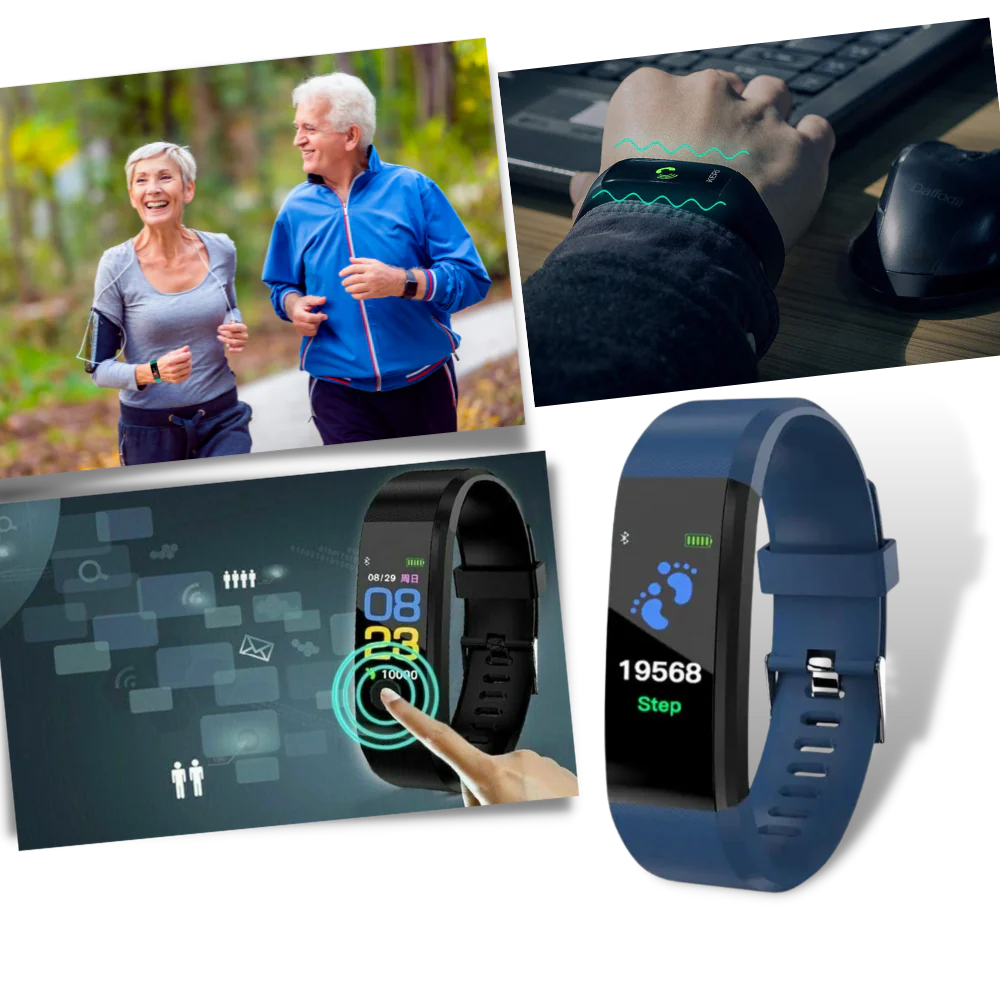 Senior-Friendly Smartwatch with Health Tracking Features