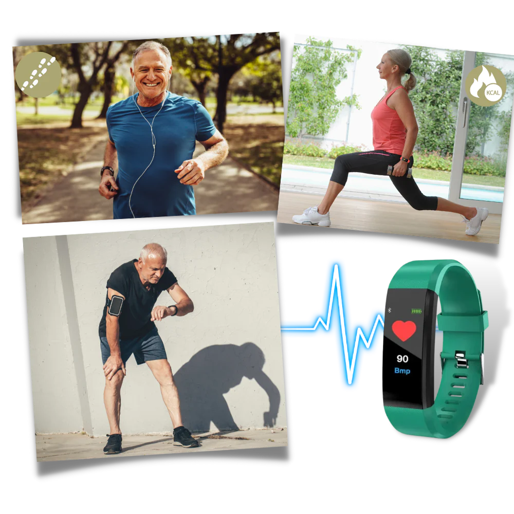 Senior-Friendly Smartwatch with Health Tracking Features