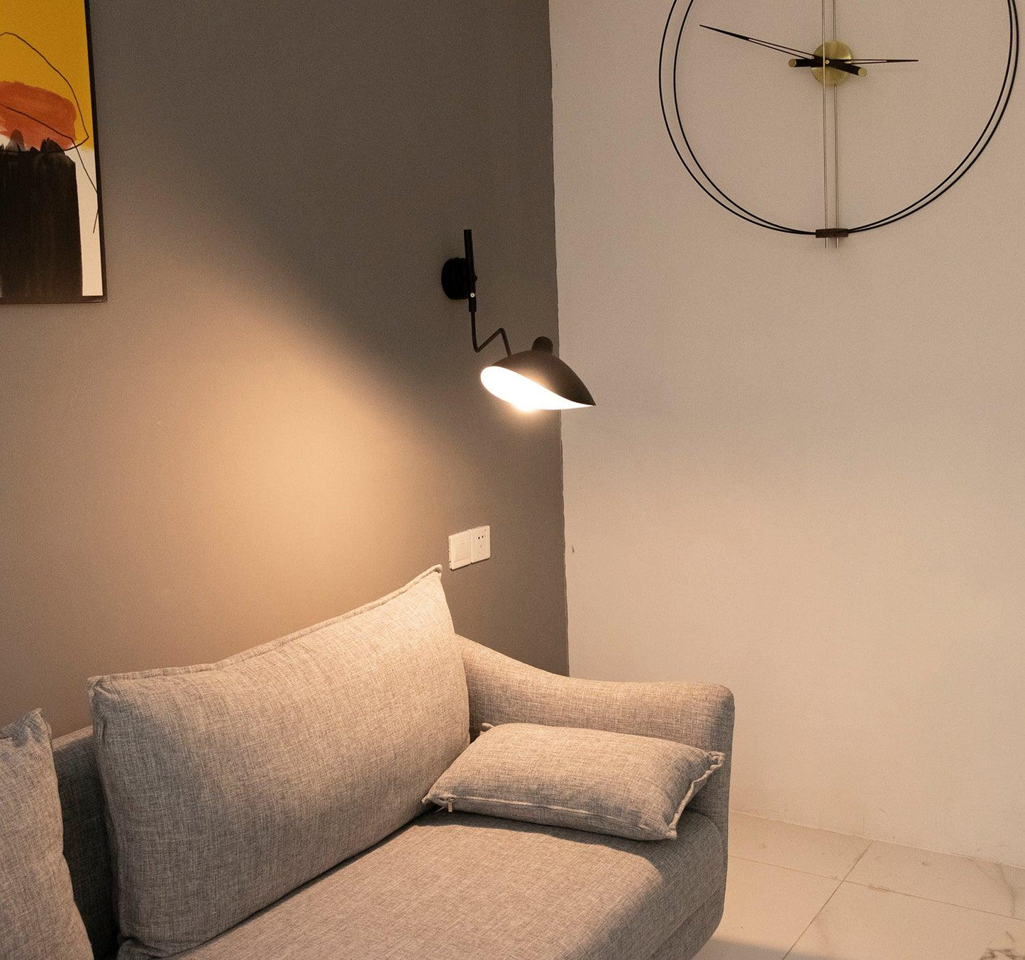 Serge Mouille Wall Sconce - Design Wall Lamp - Mobile Arms