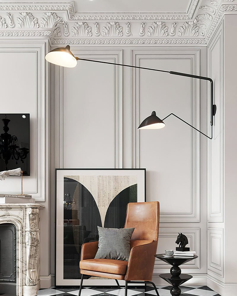 Serge Mouille Wall Sconce - Design Wall Lamp - Mobile Arms