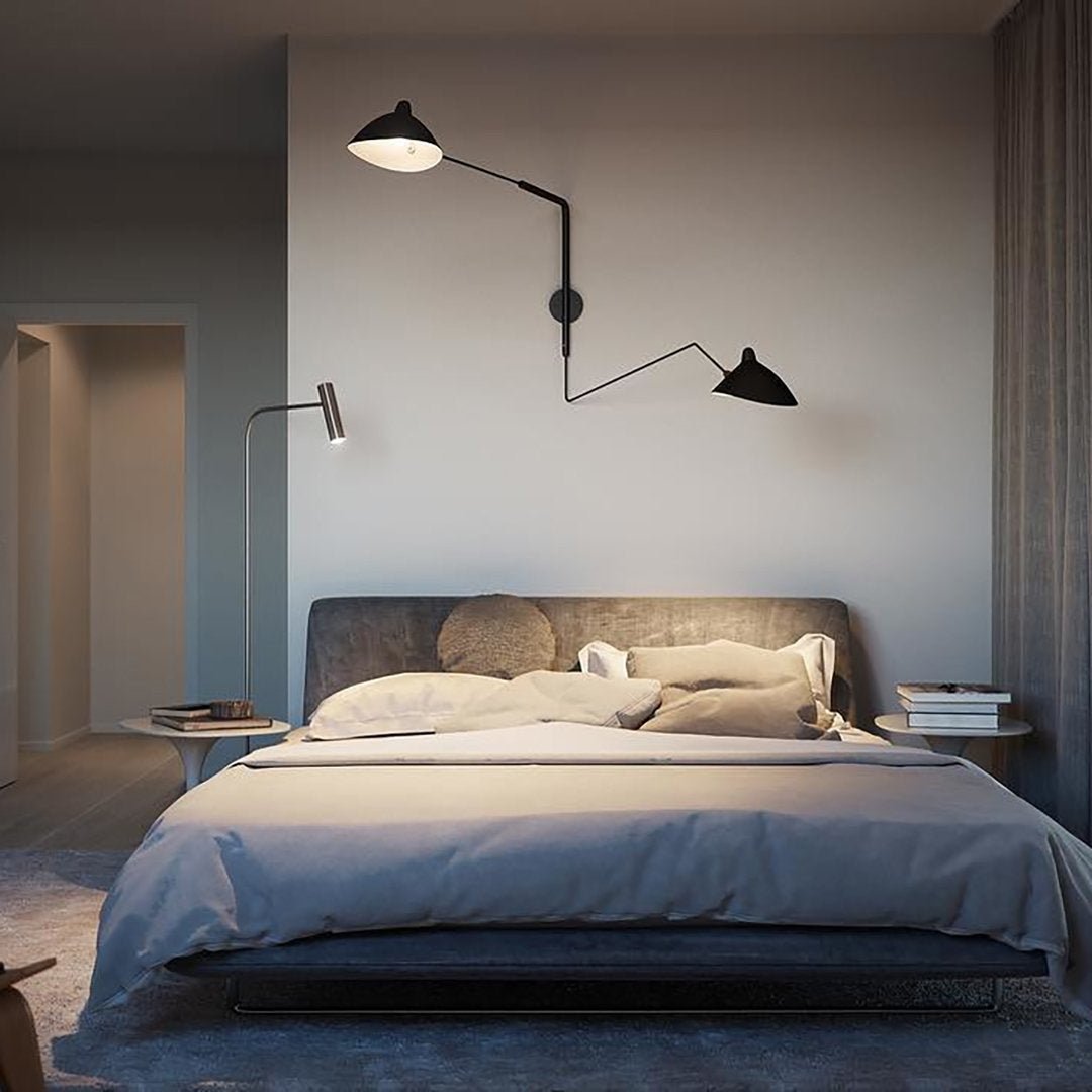 Serge Mouille Wall Sconce - Design Wall Lamp - Mobile Arms