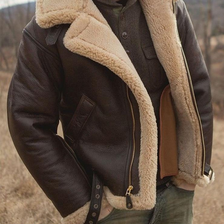 Shearling Aviator Jacket