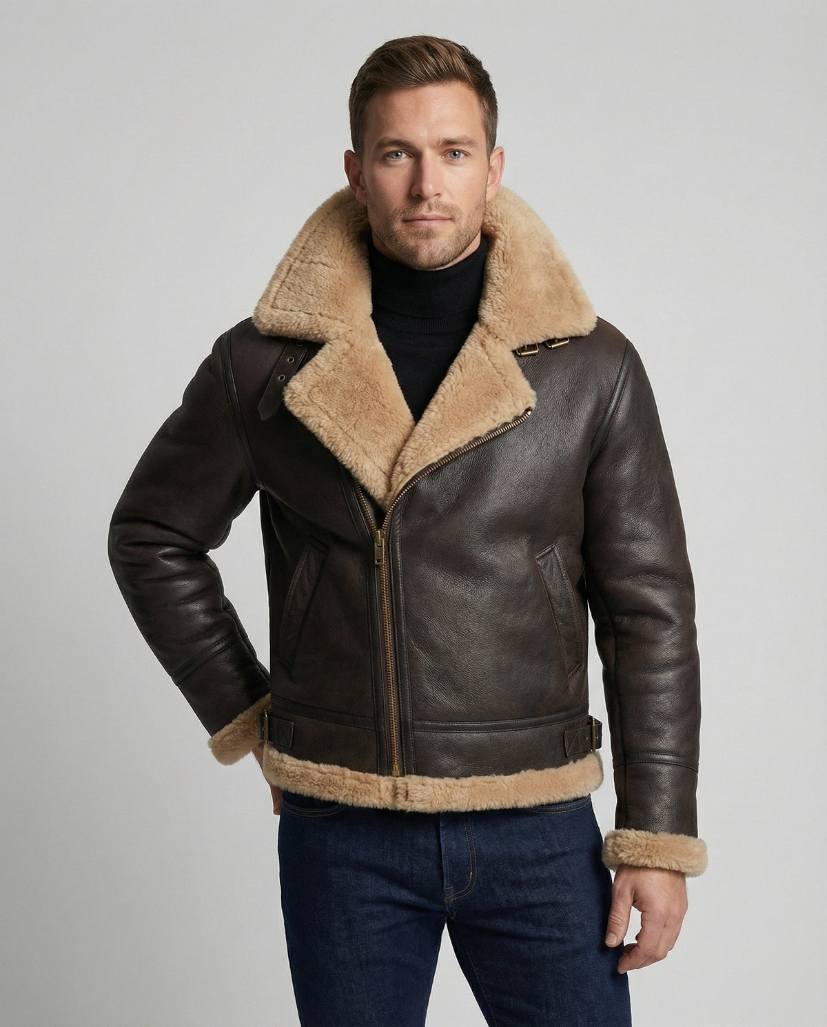 Shearling Aviator Jacket