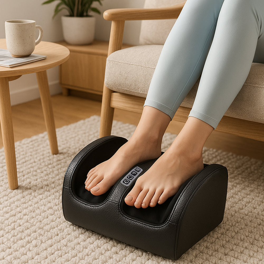 Shiatsu Foot Massager with Heat – Relieve Aching Feet and Fatigue