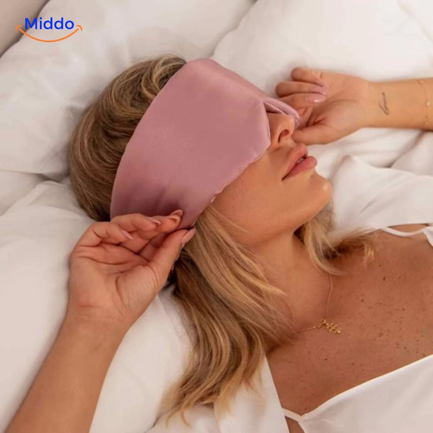 SilkDream™ Mask | Mulberry Silk, Soft & Reversible for Peaceful Sleep!