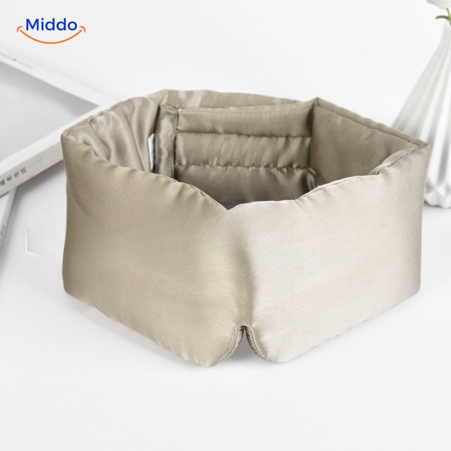 SilkDream™ Mask | Mulberry Silk, Soft & Reversible for Peaceful Sleep!