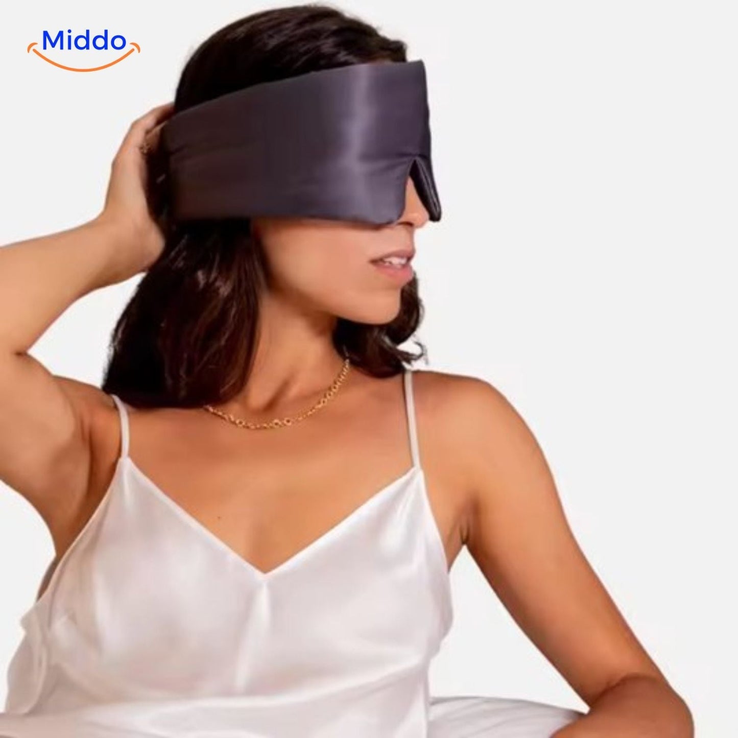 SilkDream™ Mask | Mulberry Silk, Soft & Reversible for Peaceful Sleep!