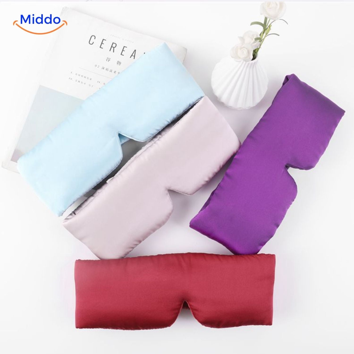 SilkDream™ Mask | Mulberry Silk, Soft & Reversible for Peaceful Sleep!