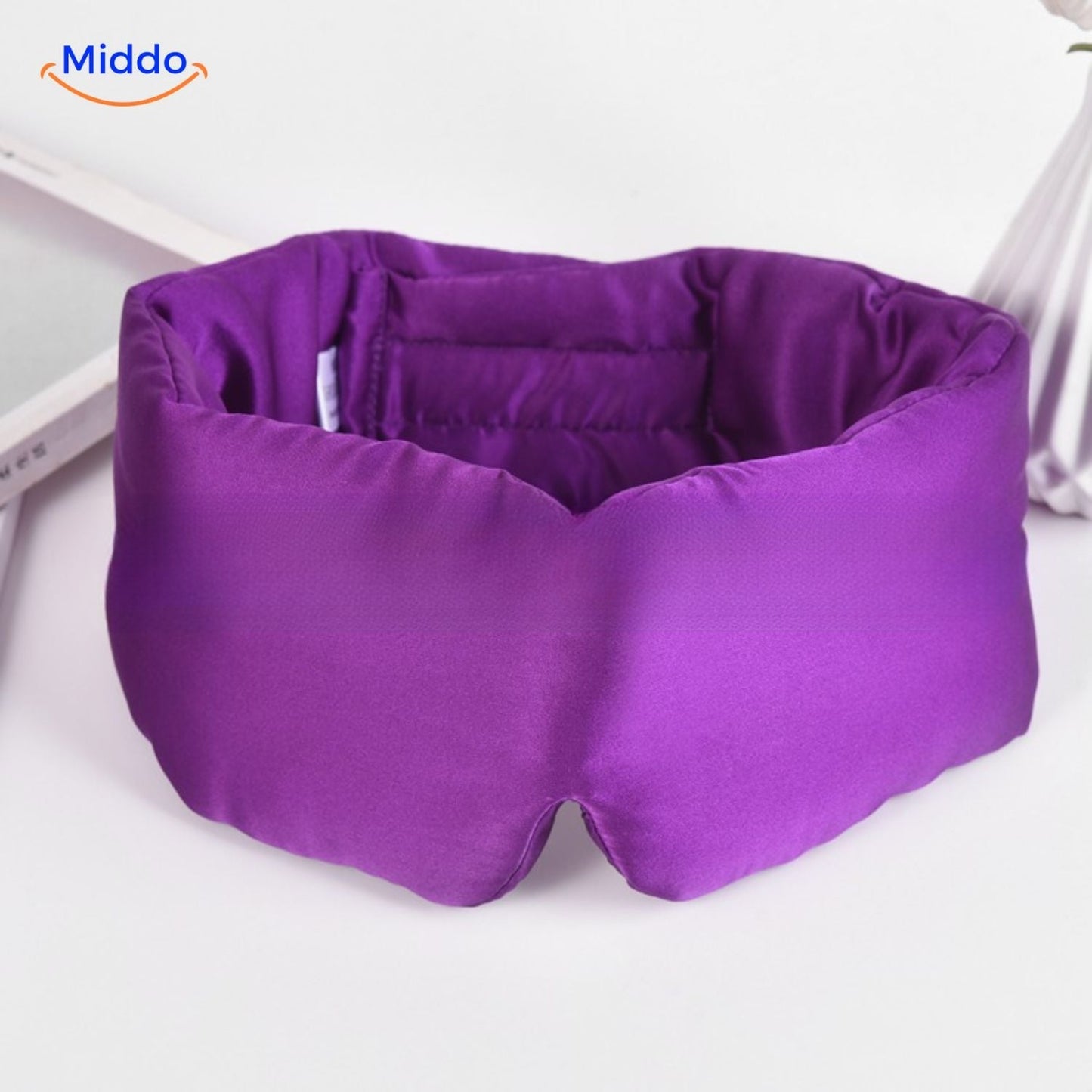 SilkDream™ Mask | Mulberry Silk, Soft & Reversible for Peaceful Sleep!