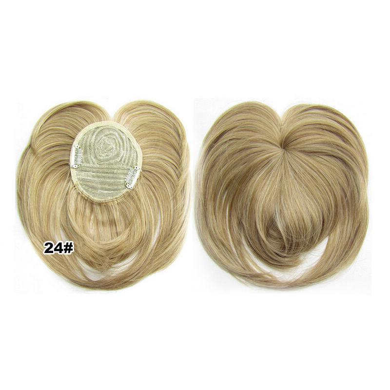 Silky Clip-On Hair Topper for Women with Clips