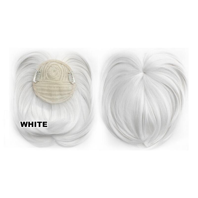 Silky Clip-On Hair Topper for Women with Clips