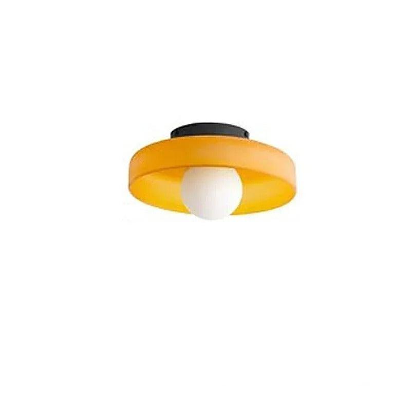 Simple Glass Ceiling Lamp – Stylish Lighting for Any Space