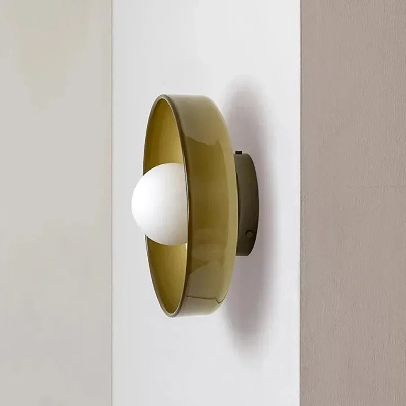 Simple Glass Ceiling Lamp – Stylish Lighting for Any Space