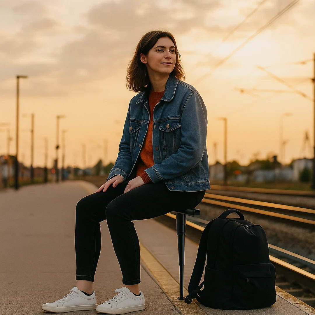 SitMate | Portable Mini Folding Chair for Traveling