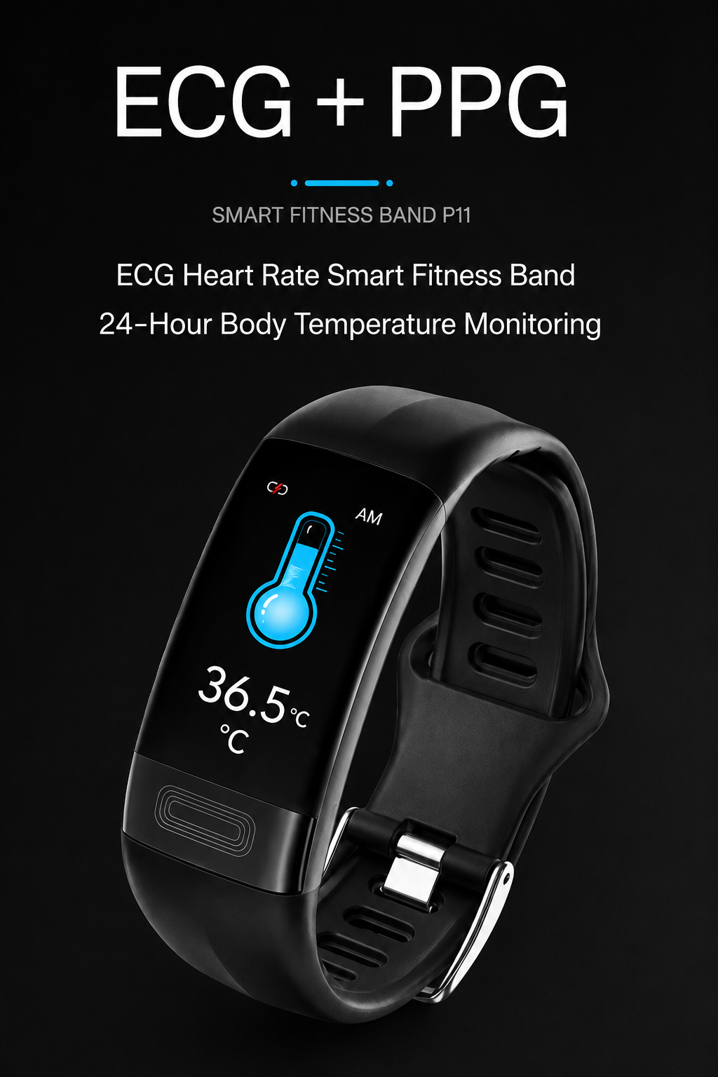 Smartwatch | Health Measurement | EKG, Blood Pressure & Sleep Tracking | Vitaro
