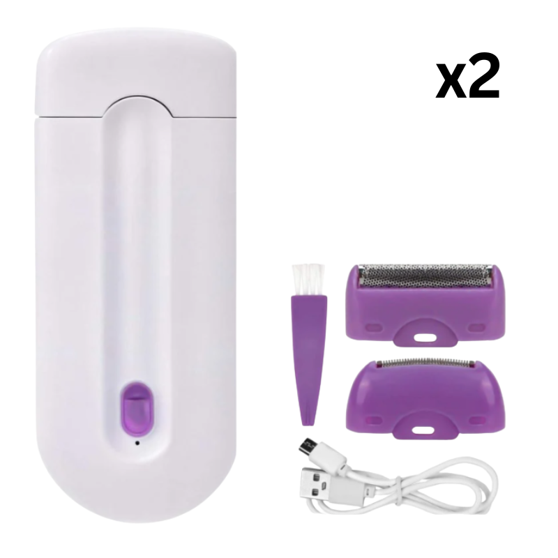 SmoothShaver - Multi-Purpose Smooth Gentle Painless Hair Removal Shaver
