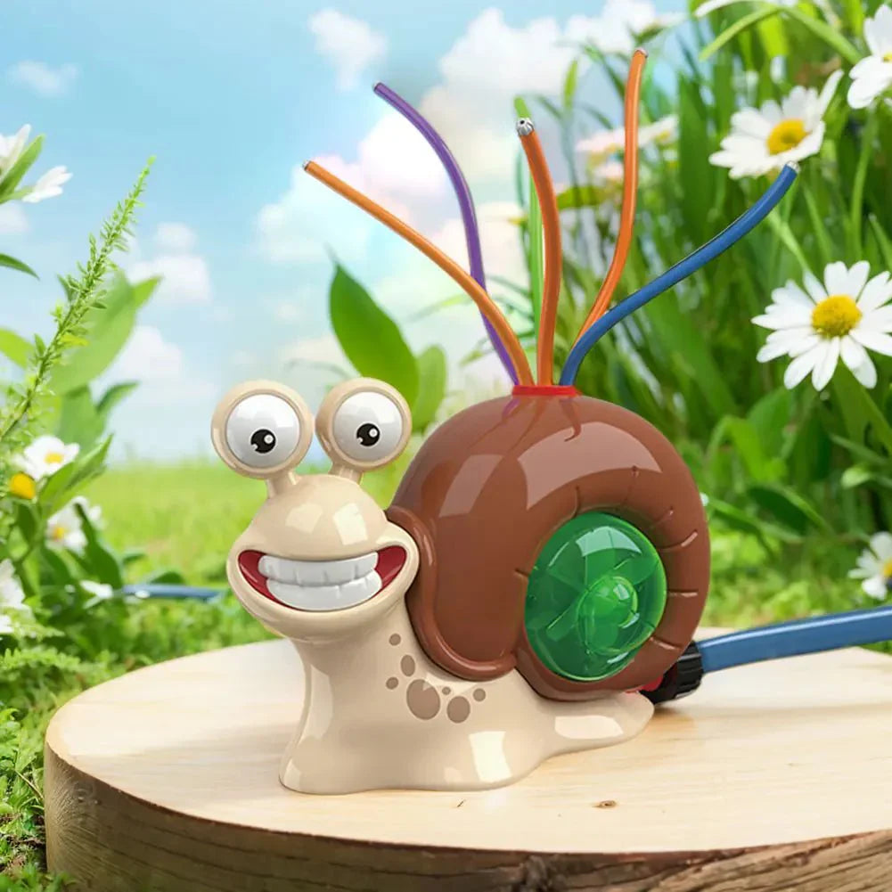 SNAILSPLASH – Colorful Snail Water Sprinkler for Joyful Garden Fun