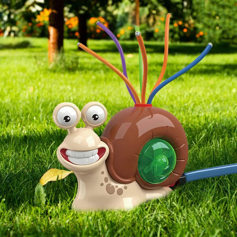 SNAILSPLASH – Colorful Snail Water Sprinkler for Joyful Garden Fun