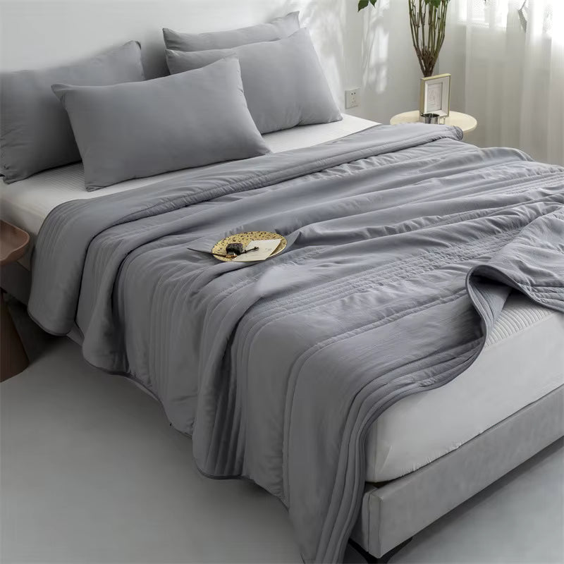 Snooz™ Washable Cooling Blanket – Instant Cooling During Warm, Humid Nights