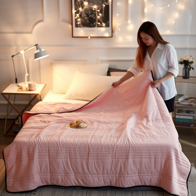 Snooz™ Washable Cooling Blanket – Instant Cooling During Warm, Humid Nights
