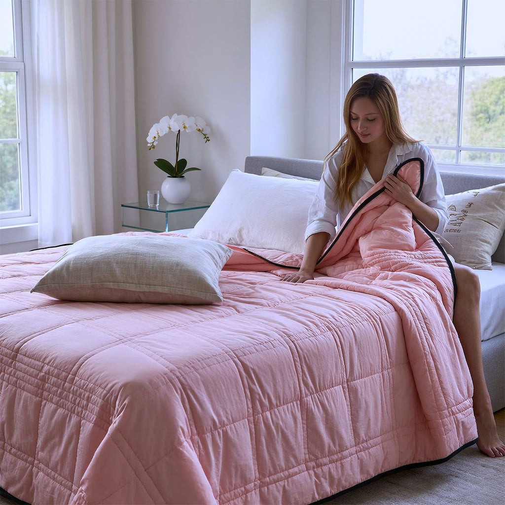 Snooz™ Washable Cooling Blanket – Instant Cooling During Warm, Humid Nights