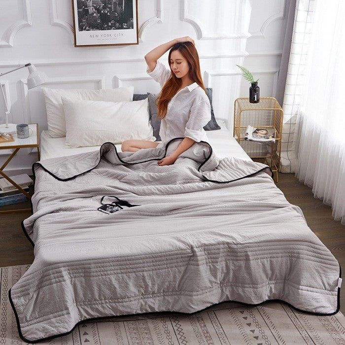 Snooz™ Washable Cooling Blanket – Instant Cooling During Warm, Humid Nights