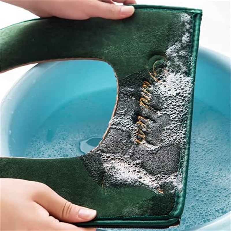 Soft Universal Toilet Seat Cover with Zipper & Handle