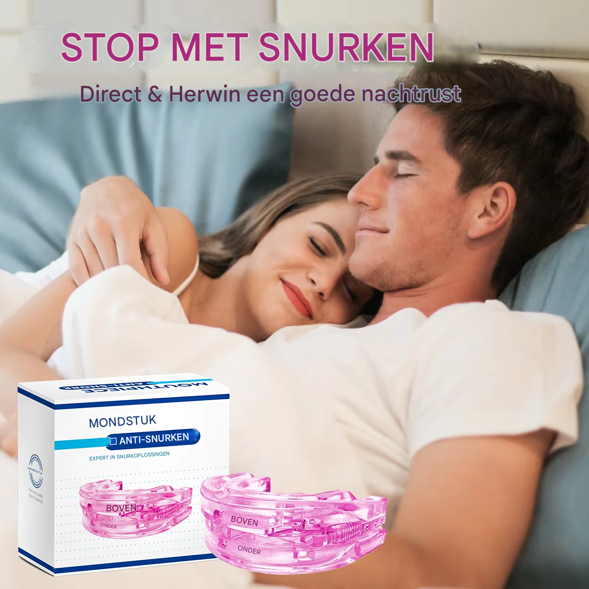 SomnoPro™ | The medical breakthrough that definitively stops sleep apnea and snoring