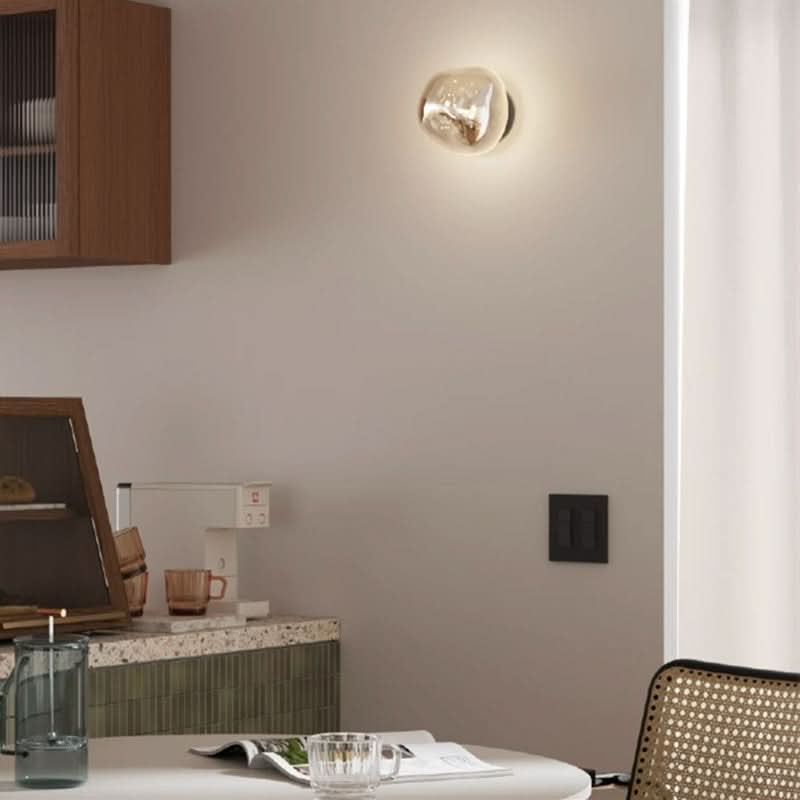 Space Glass Wall Lamp for Modern Elegant Interiors