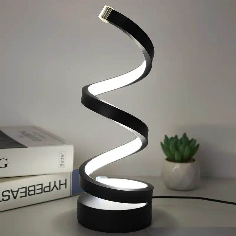 SPIRALUX Table Lamp - Modern Dimmable Spiral Design