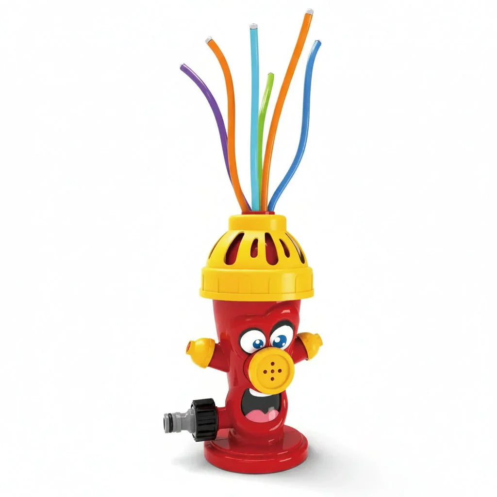 SPLASHHYDRA – Cartoon hydrant sprinkler for splashy water fun in the garden