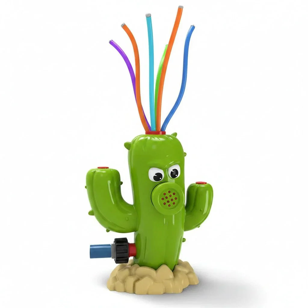 SPLASHHYDRA – Cartoon hydrant sprinkler for splashy water fun in the garden