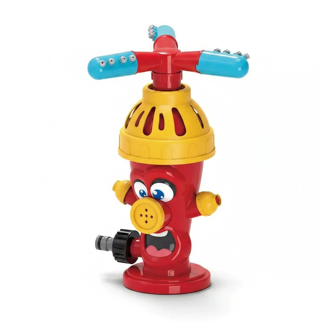 SPLASHHYDRA – Cartoon hydrant sprinkler for splashy water fun in the garden