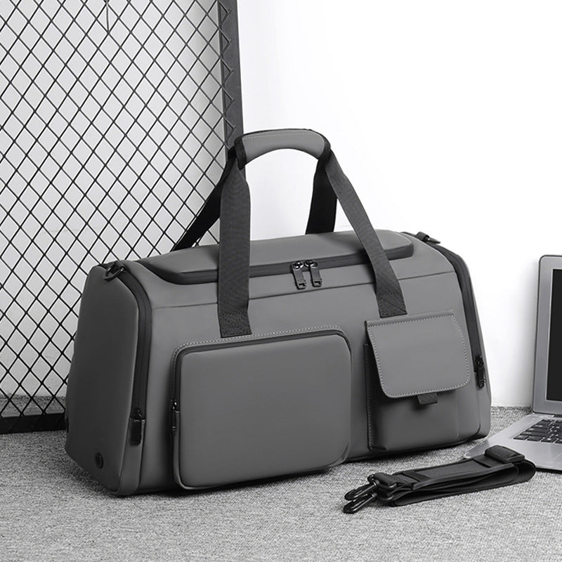 Sports and Travel Duffle Bag with Multiple Compartments