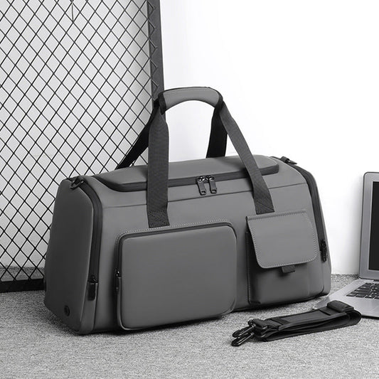 Sports and Travel Duffle Bag with Multiple Compartments