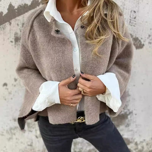 Women's Cropped Swing Jacket - Image 1