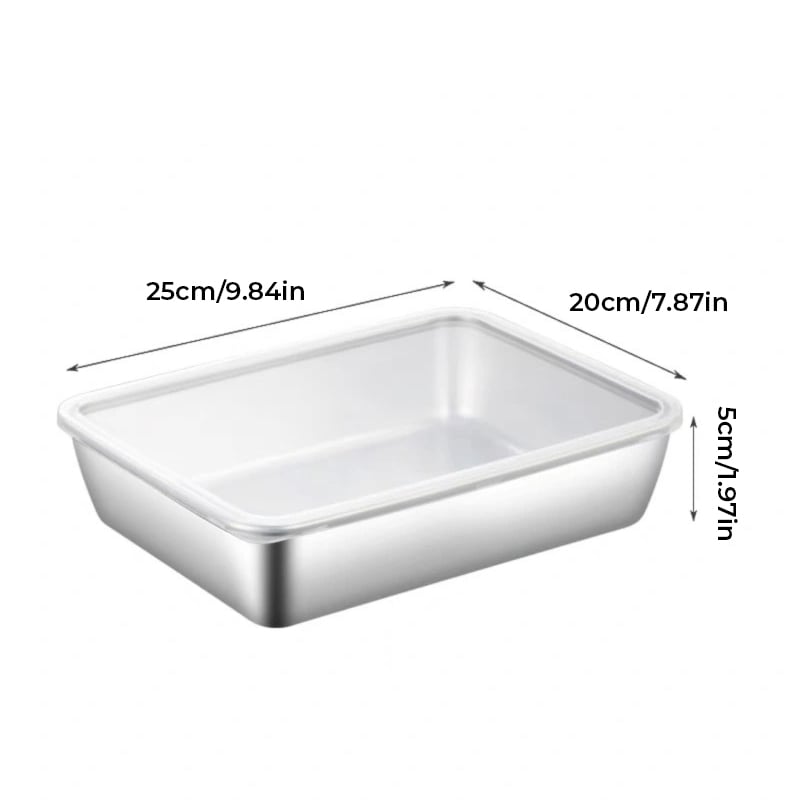 Stainless Steel Food Storage | Durable & Eco-Friendly